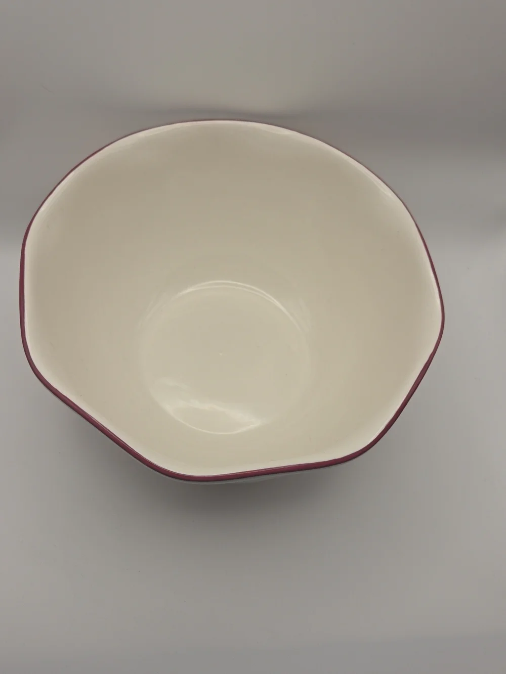 Pioneer Woman 7.5 Inch Mixing Bowl Floral Ceramic Bowl in Cream and Orange